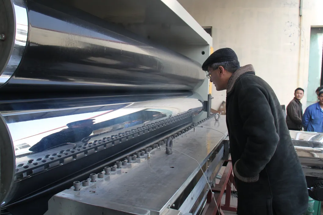 PE HDPE Plastic Waterproof Geomembrane Agricultural Film Sheet Making Machine