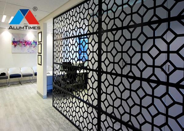 Weather Resistant Aluminium Decorative Panels , 3D Exterior Wall Panels OEM ODM