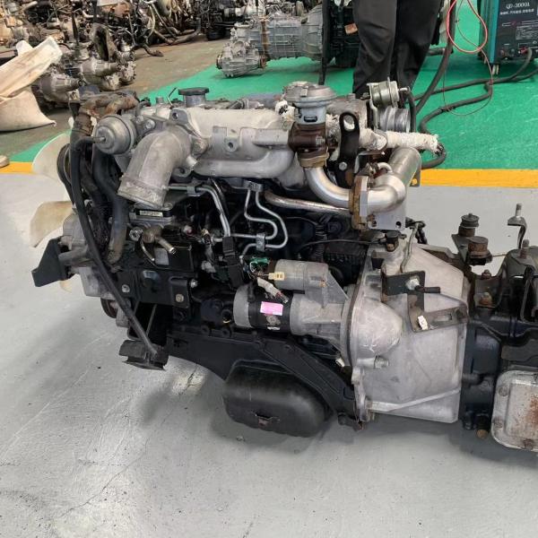 NKR Truck Euro 4 Used Diesel Engine Assembly Isuzu 4KH1
