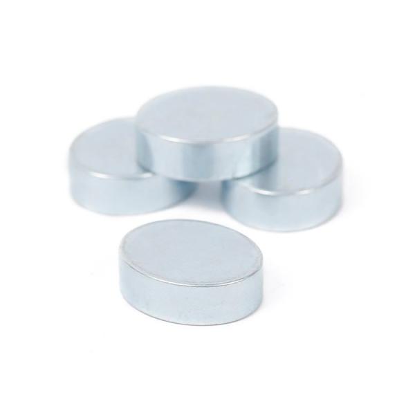 Abrasion Resistance Round Neodymium Magnets N52 Flat Disc Magnets Customized