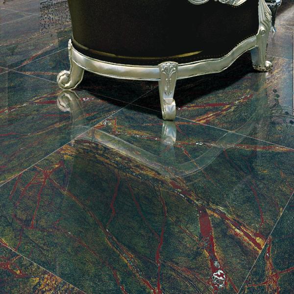 Full Polished Green 800*800mm Italy Indoor Porcelain Tiles
