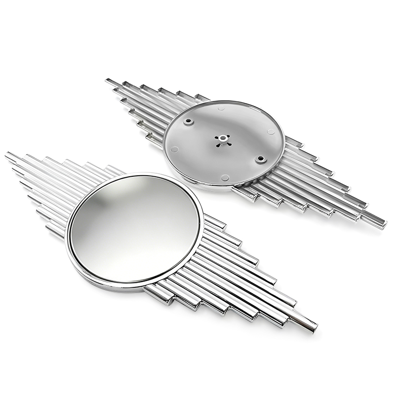 Wing-shaped Decorative Button Accessories for Sofas Round Gold-plated Furniture Decorative Buttons at the Center
