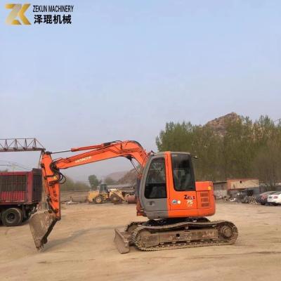 Usado Hitachi ZX75 Mini Excavator ZX75US ZX75US-3 pelo proprietário Original válvula hidráulica