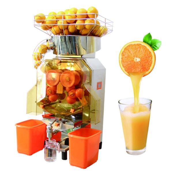 Message publicitaire en spirale résistant d'acier inoxydable de vis écrasant le presse-fruits orange