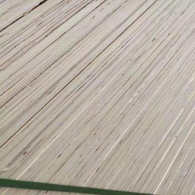 Poplar Wood Veneer Faced Commercial Grade Plywood One Time Hot Press Full Core Material