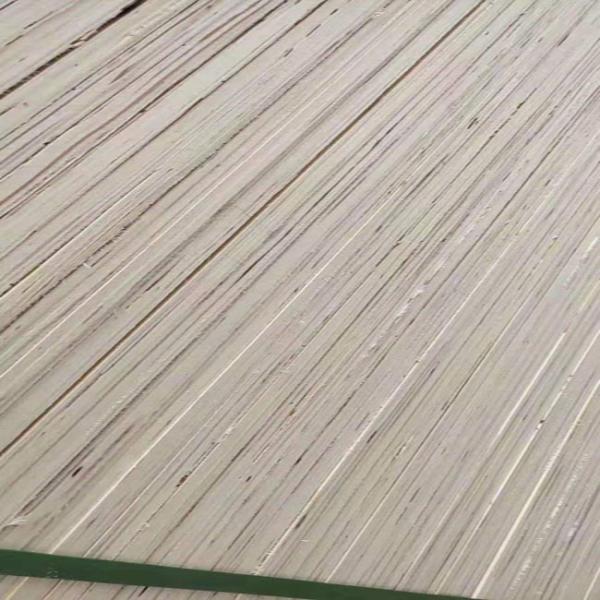 Poplar Wood Veneer Faced Commercial Grade Plywood One Time Hot Press Full Core Material