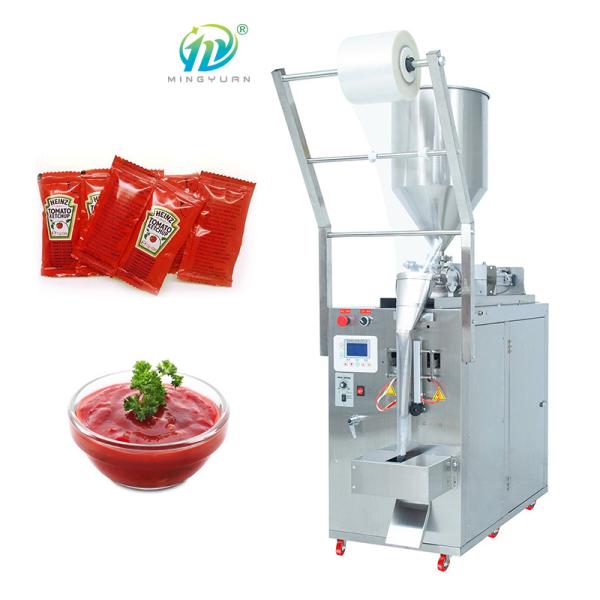 Жидкостный заполняя кетчуп меда напитка еды саше машины упаковки соуса герметизируя