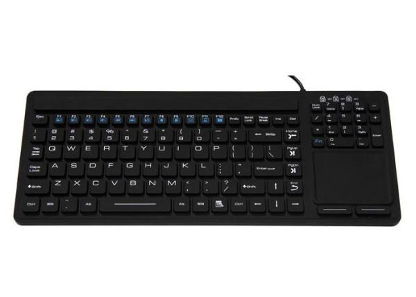 EN60601 passou o teclado médico impermeável com o Touchpad que inclui o teclado numérico numérico