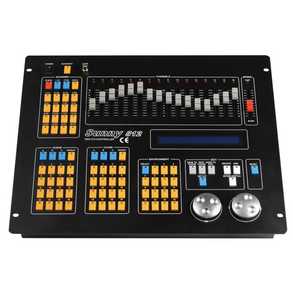 Высокая эффективность регулятора солнечного 512 Dmx регулятора AC110V двигая главная