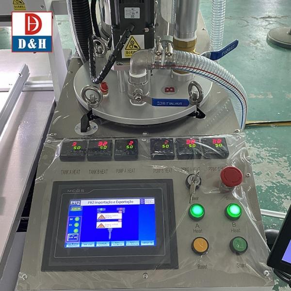 Advanced 3D Dome Label Dispensing Machine with Adjustable AB Ratio and Metering Pump