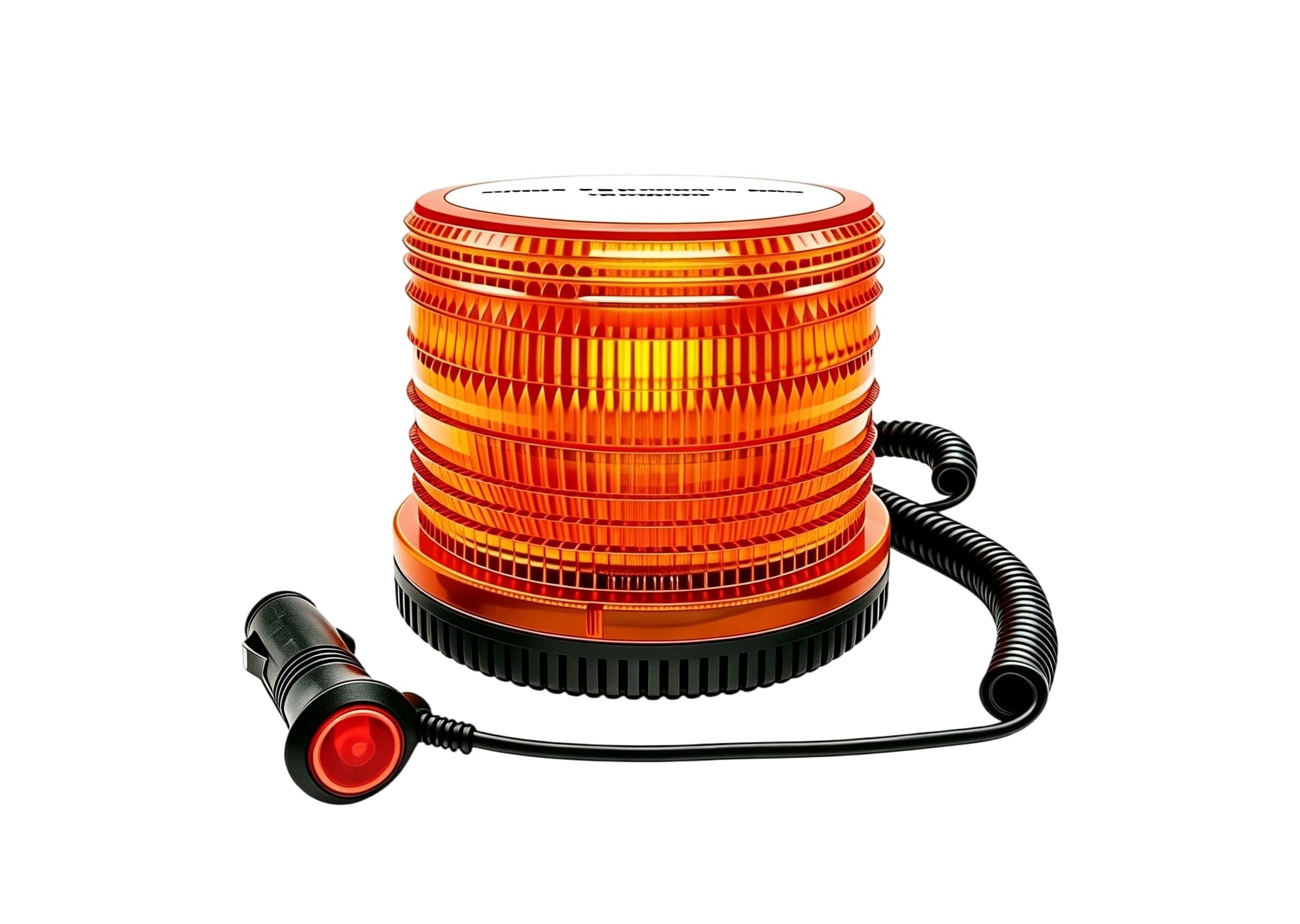 Magnetic LED Beacon Lights Amber 12-24V Strobe / Rotating Mode With 72 LED Chips