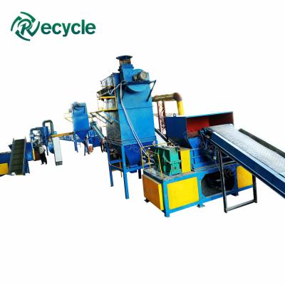 15000KG AC Radiator Recycling Plant 180KW-280KW Copper Aluminum Radiator Recycling Machine