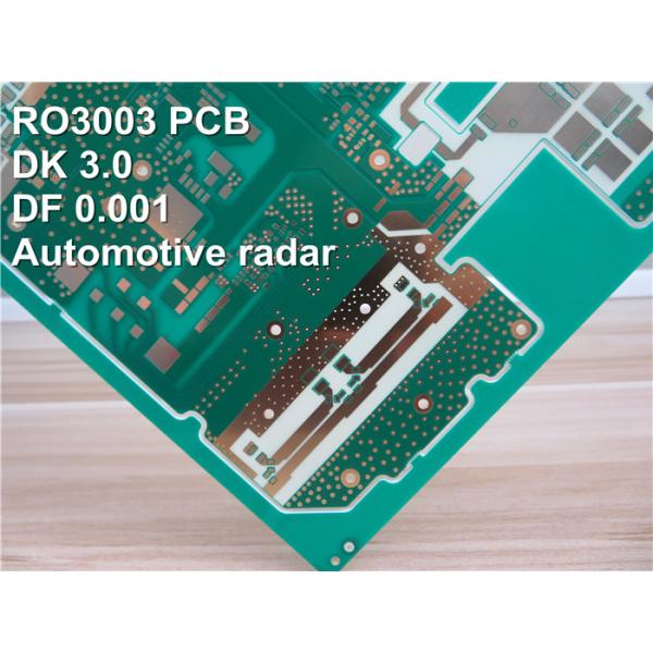 PCB микроволны монтажной платы 10mil DK3.0 PCB 2-Layer Rogers 3003 Rogers RO3003 высокочастотный DF 0,001