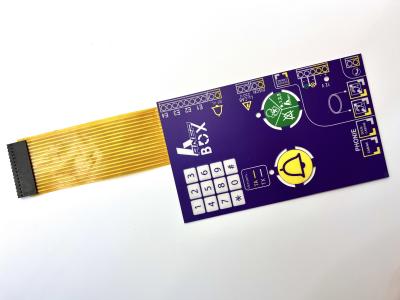 Multifunctional Custom Membrane Switch Waterproof Chemical Resistant 1.25MM Pitch