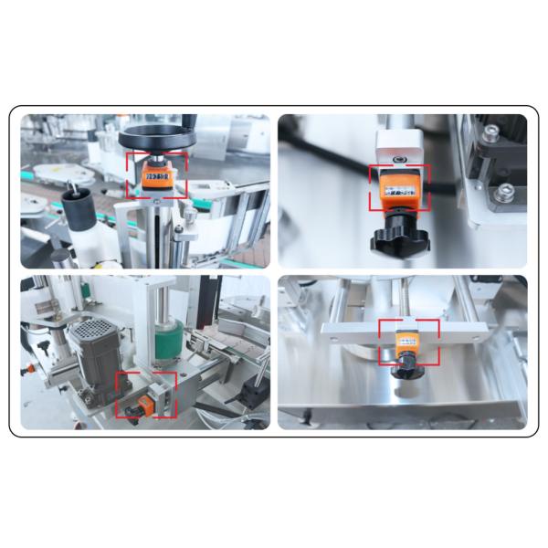 Pharmaceutical Chemical Self Adhesive Double Sided Labeling Machine