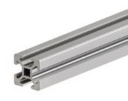 Profilé en aluminium série 20 pour rainures en T et en V-6-2040