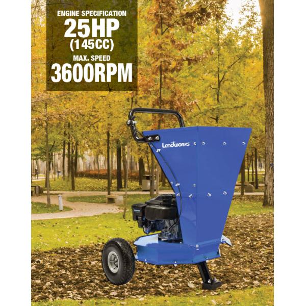 Машина Mulcher древесины лист с 6 ножами для кабельных работ глубина румпеля 7 до 11 дюйма