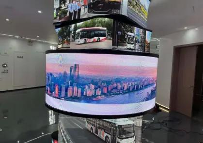 320*160 Flexible LED Display Screen P2.5 High Refresh Wan