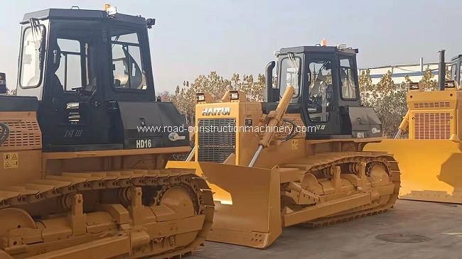 Бульдозер Crawler HAITUI HD16 4.5m3 дремая централизовал смазку 160hp