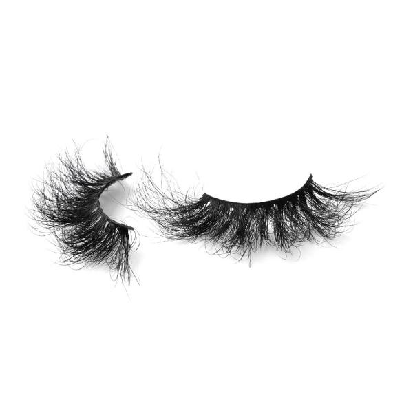 2 Pairs Fluffy Mink Lashes , Dramatic 25mm Fluffy Lashes