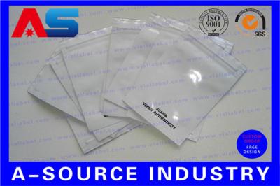 Dimensões personalizadas Sacos de papel alumínio fino / Bolsa de fecho - Bloqueio para pílulas orais de peptídeos farmacêuticos