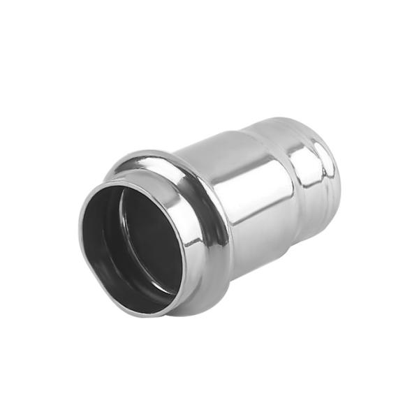 316L Cap Stainless Steel Compression Fittings Customized Size O Ring Sealed