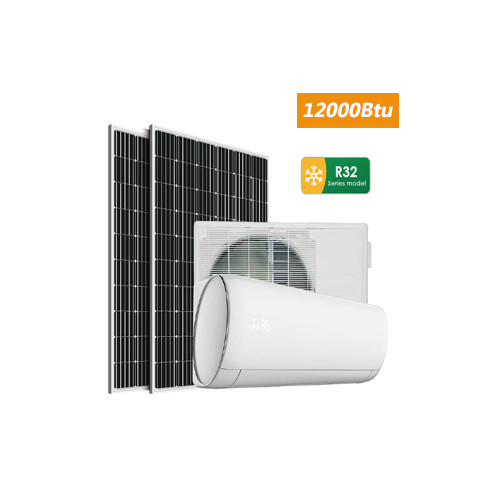 12000Btu Hybrid Solar Powered Air Conditioner for Both Cooling and Heating in Hotel