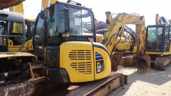 Mini komatsu used pc55mr-2 crawler excavator for sale/used komastu excavator for sale