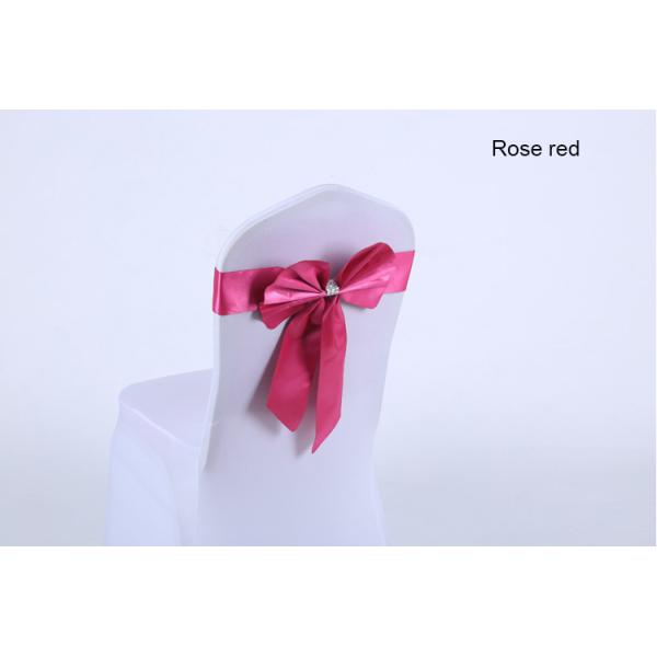 Wedding Banquet Chair Bands With Buckle Sashes Bows