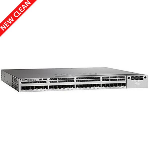 24 Port FCC SFP Cisco Catalyst 3850 Switch WS-C3850-24XS-E