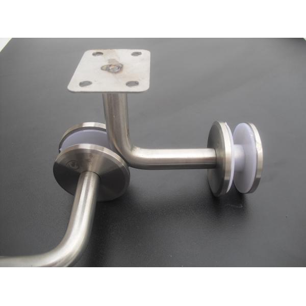 Handrail bracket glass to wall RS314, material stainless steel ss304, finishing satin, mirror