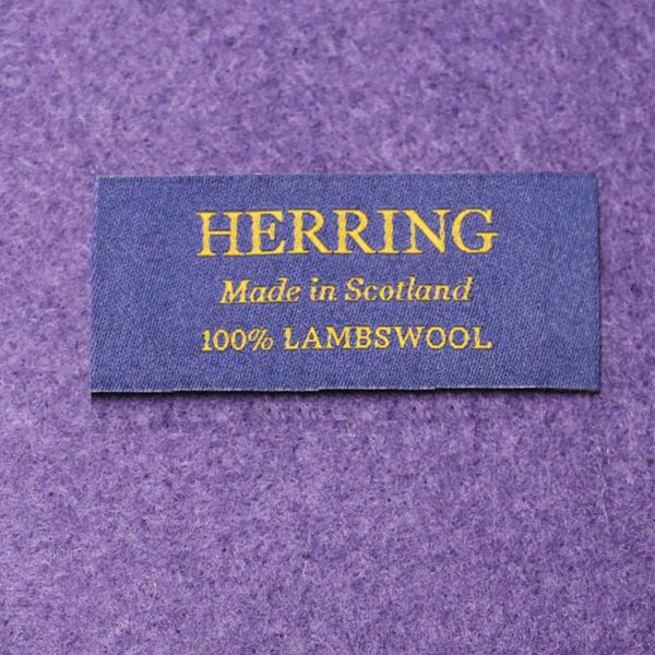 Polyester Yarns Over lock  Custom Woven Clothing Labels Pantone Color