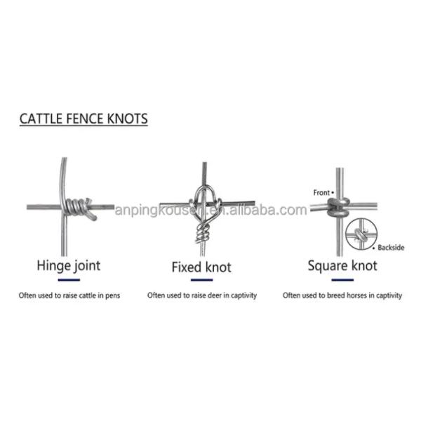 Ограждение с оцинкованной тепловой обработкой вокруг луга для исключения и защиты оленей