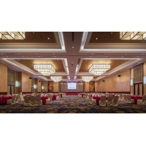 Meubles de club commerciaux en velours Chinlon, placage de bois HDF, meubles de section de club