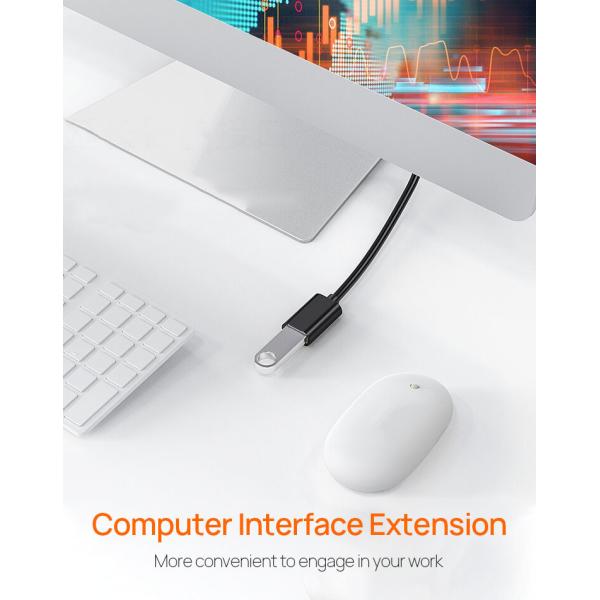 Non Toxic Printer Cable Extension Cord 2M Male To Female Extension Cable