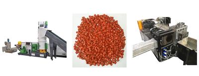 HDPE LDPE Double Stage  Plastic Granules Machine Flakes Film PP PE Plastic Pelletizing Machine