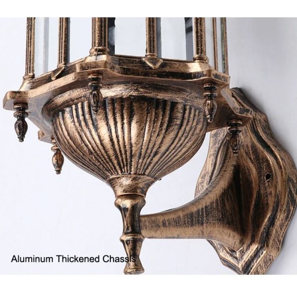 Retro Outdoor Waterproof Antirust E27 Wall Lamp Garden Gateway wall Sconce(WH-VR-123)