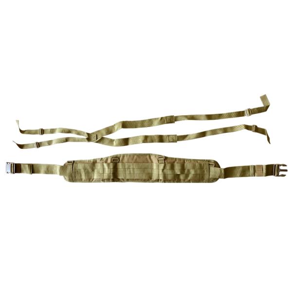 Cuerpo cruzado ajustable Molle Arnés de pecho chaleco cinturón de cinturón OEM / ODM aceptable