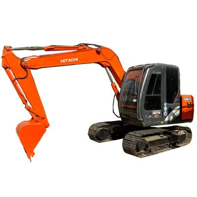 7Ton used HITACHI ZX70 excavator with small amount of working hours and good condition