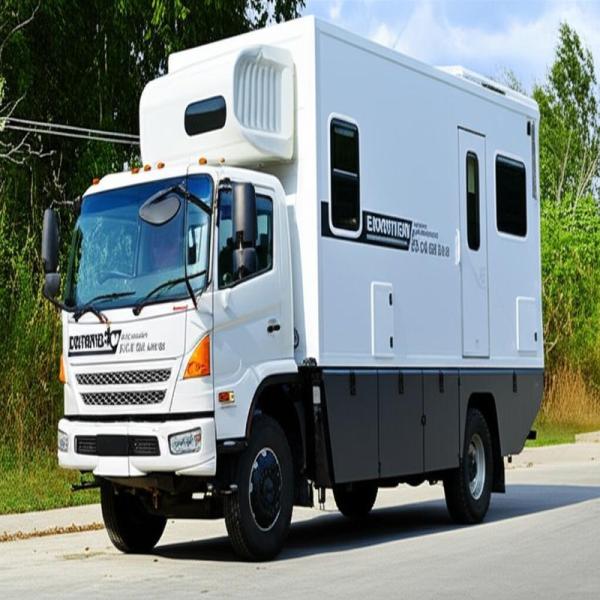Capacité en eau de 20 à 40 gallons pour camping-car monté sur camion-caisse d'expédition pour l'exploration hors route