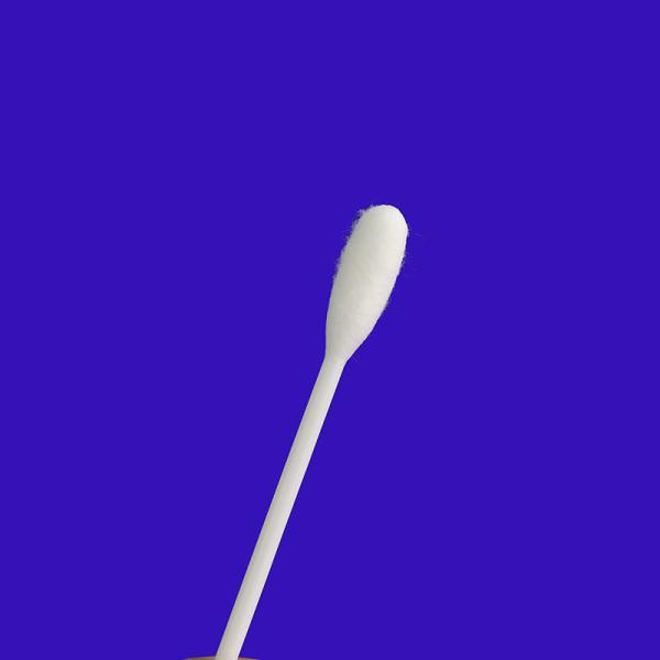 Small Medical / Cosmetic Cotton Buds , Plastic Stick Cotton Bud Eco Friendly