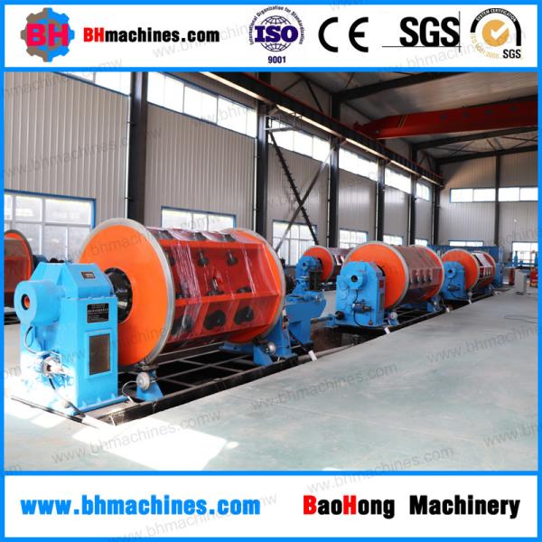 Varnish Insulated Wire Cable Twister Machine Rigid Stranding Machine Frame Type
