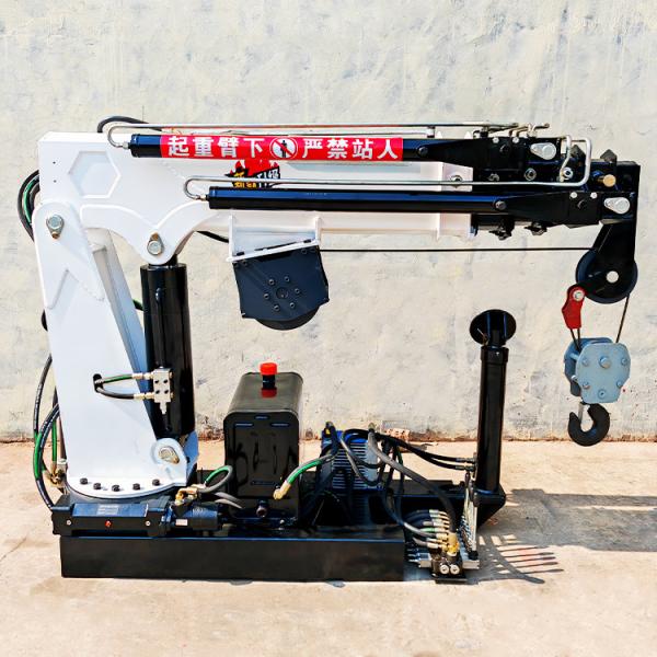 Mini Light Van Truck Crane with Remote Control Cheap Pickup Crane for Sale