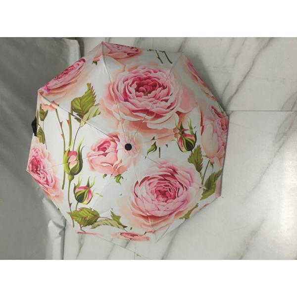 Fast Shipping Customized Umbrella with DIY Flower Pattern and Exclusive Print Logo