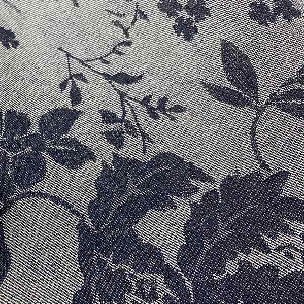 100% хлопок ткани одежды жаккарда джинсовой ткани 4.5OZ для джинсов женщин