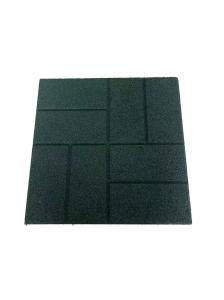Outdoor Rubber Floor Lightweight Playground Rubber Tiles 15mm 20mm 25mm 30mm