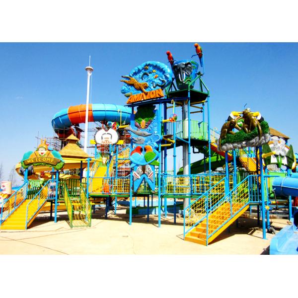 Casa grande ISO del agua del compuesto del equipo del patio del agua certificada