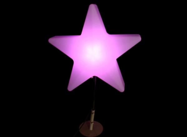 Crescent Moon Star Landscape Lamp Lawn Grass Courtyard Beautiful Decoration