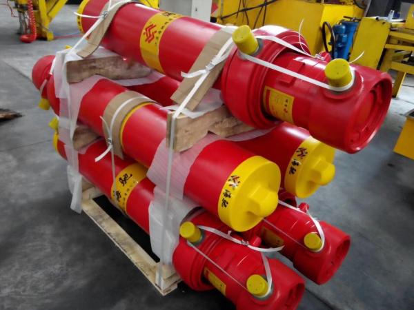HYVA hydraulic tipping system hydraulic cylinder for dump truck with supperior quality FC 169