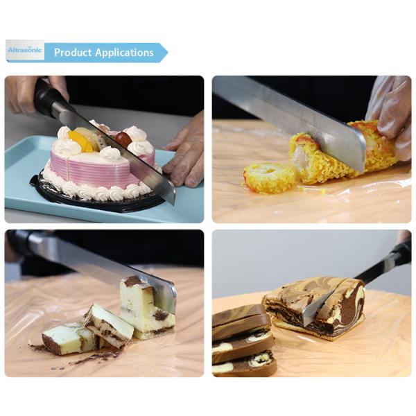 Ровный резец еды режущей кромки 28K 500W ультразвуковой